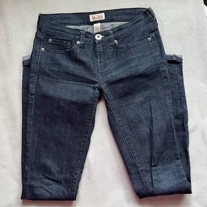 MUDD dark wash skinny jeans